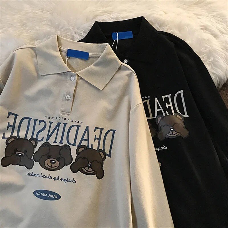 Pomona Vintage Polo Sweatshirt