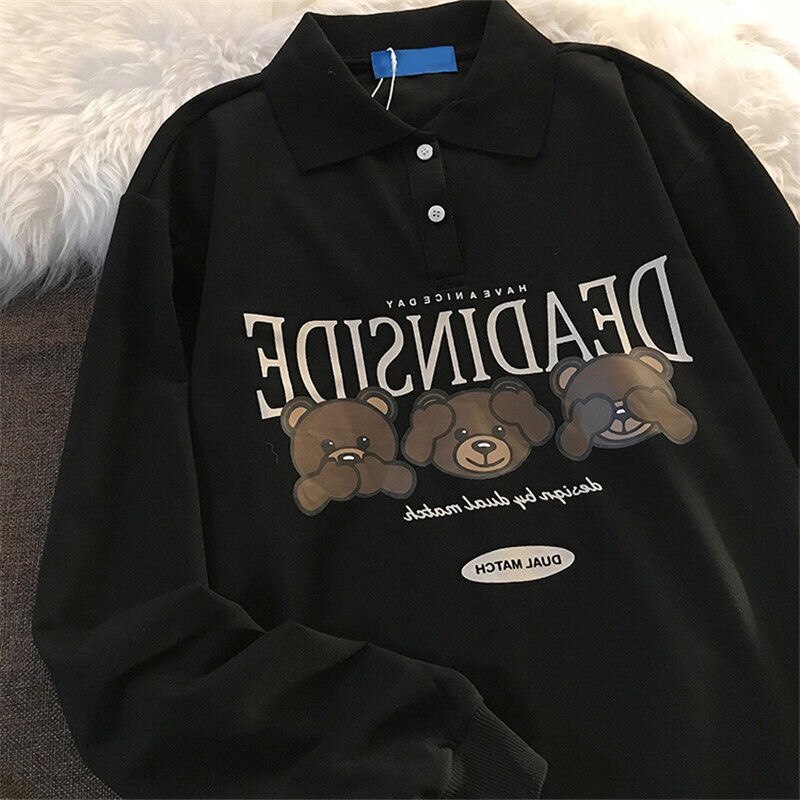 Pomona Vintage Polo Sweatshirt