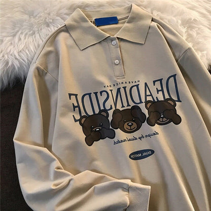 Pomona Vintage Polo Sweatshirt